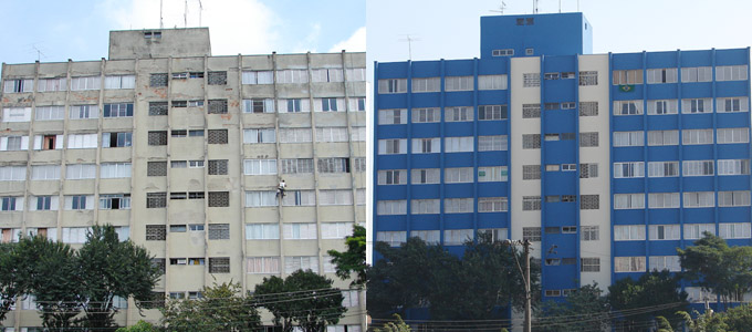 Reforma de Fachada de Prédio Porto Alegre